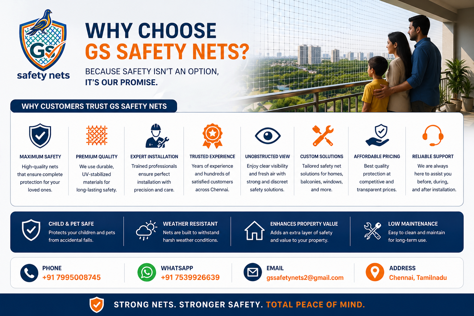 Why Choose GS Safety Nets